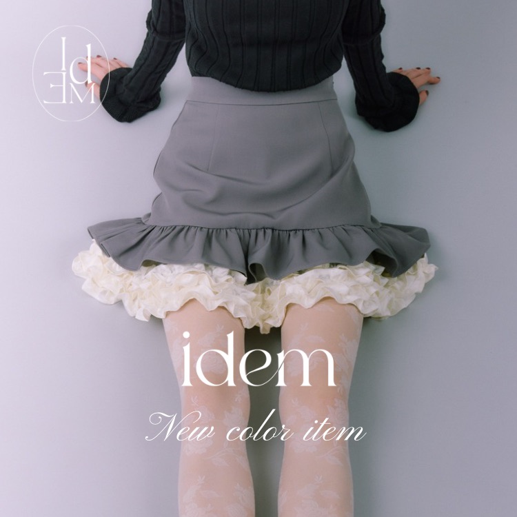 euphoria（ユーフォリア）のショップニュース「【 idem 】10/28(Wed.) 12:00~ New color item」
