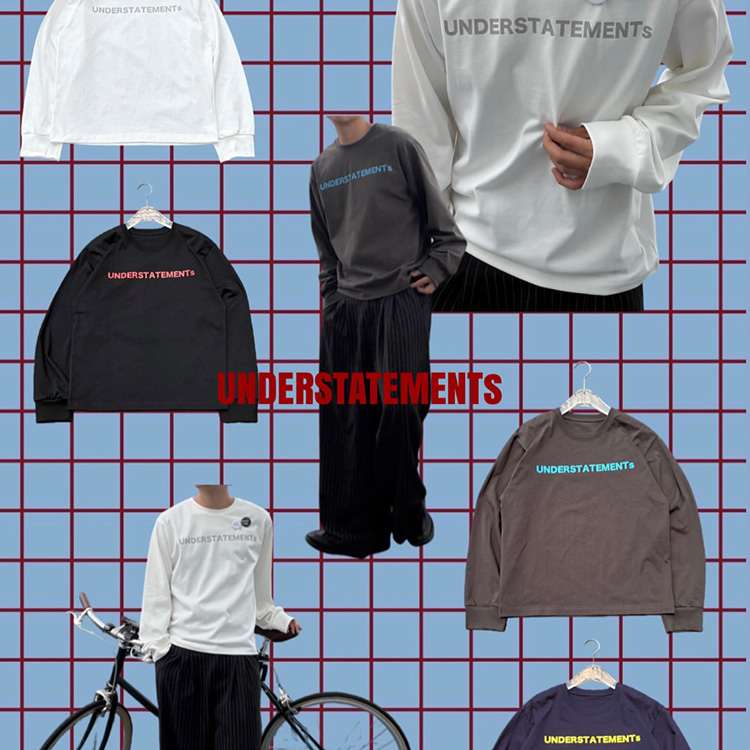 Avenue(アヴェニュー)の「【UNDERSTATEMENTs】8/1 12:00(土) 秋冬大活躍。プリントTEEシリーズ」