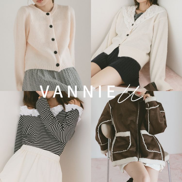 Auntie Rosa（アンティローザ）のショップニュース「【VANNIE U】9月発売新作アイテムまとめ【2026AW】」