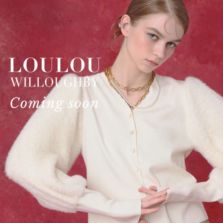 allureville(アルアバイル)の「人気のニットがWEB限定で登場!【LOULOU WILLOUGHBY】」