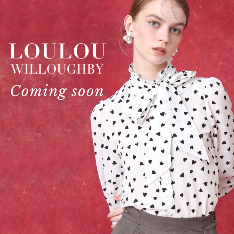 allureville(アルアバイル)の「心ときめくハートのシリーズが間もなく登場!【LOULOU WILLOUGHBY】」