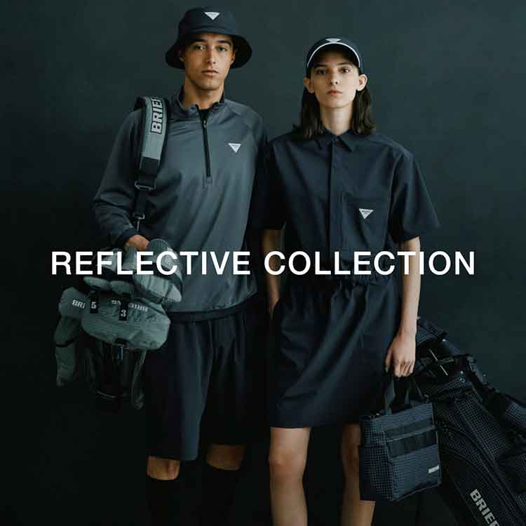 BRIEFING(ブリーフィング)の「夕暮れからナイトゴルフへと移り変わる時間をイメージした「REFLECTIVE COLLECTION」!!」