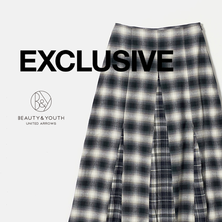BEAUTY&YOUTH UNITED ARROWS(ビューティーアンドユースユナイテッドアローズ)のショップニュース「こなれ感と女性らしさを両立した<BIG MAC>別注マキシスカートが登場!」