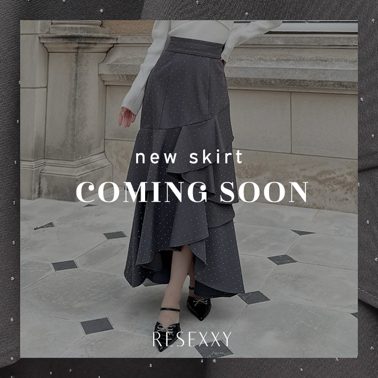 RESEXXY（リゼクシー）のショップニュース「‐RESEXXY‐ Twinkle ruffle skirt」