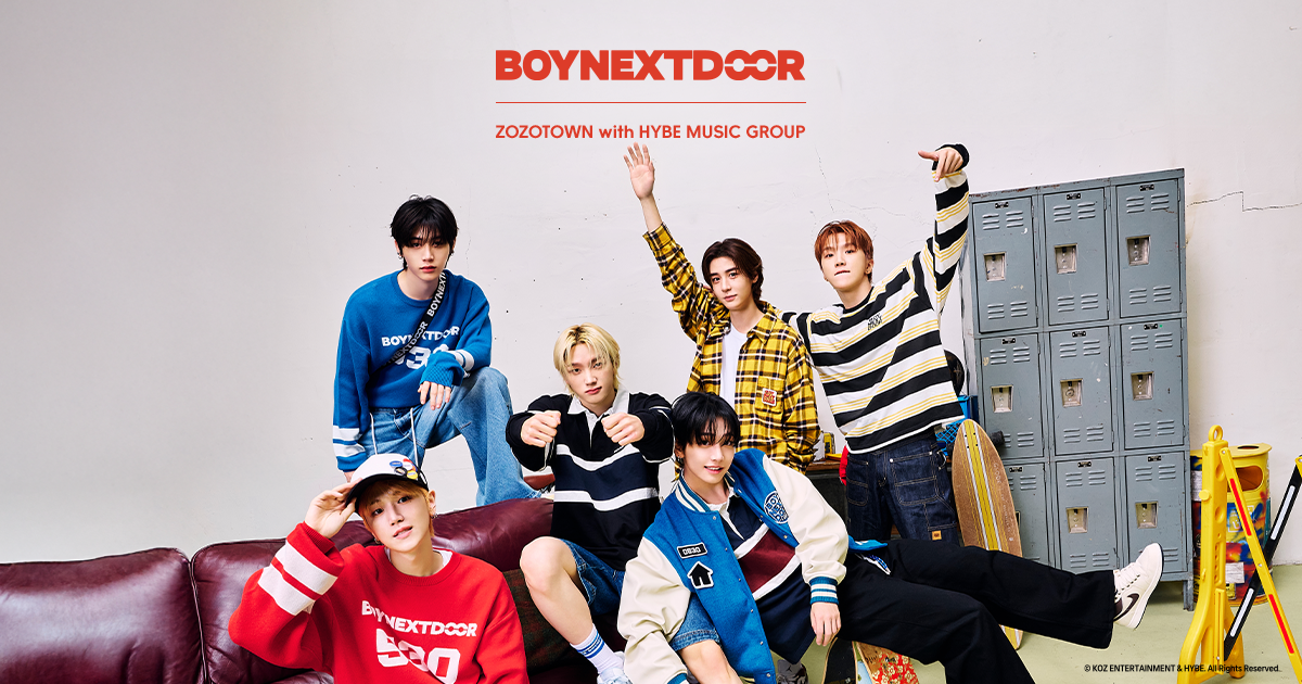 BOYNEXTDOOR ZOZOTOWN with HYBE MUSIC GROUP Vol.3