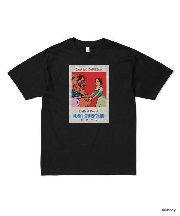 Beauty and the Beast / T-shirt Designed by NAIJEL GRAPH