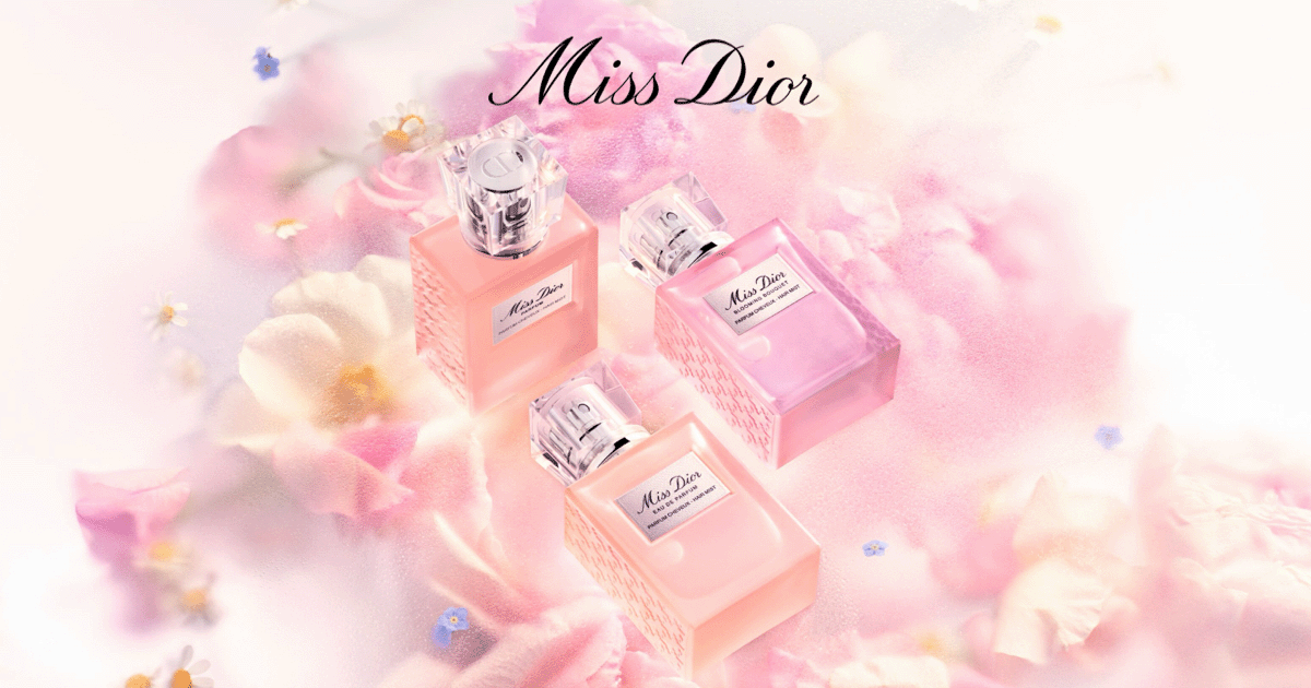 ZOZOTOWN｜ゆれる髪に香る、花々の美しさ「ミス ディオール」新