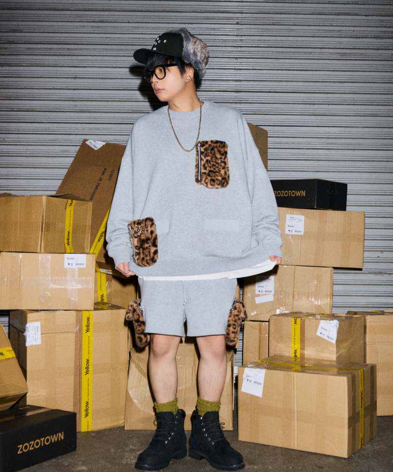 HOOK & LOOP - 
SWEAT SHORT PANTS