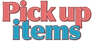 Pick up items