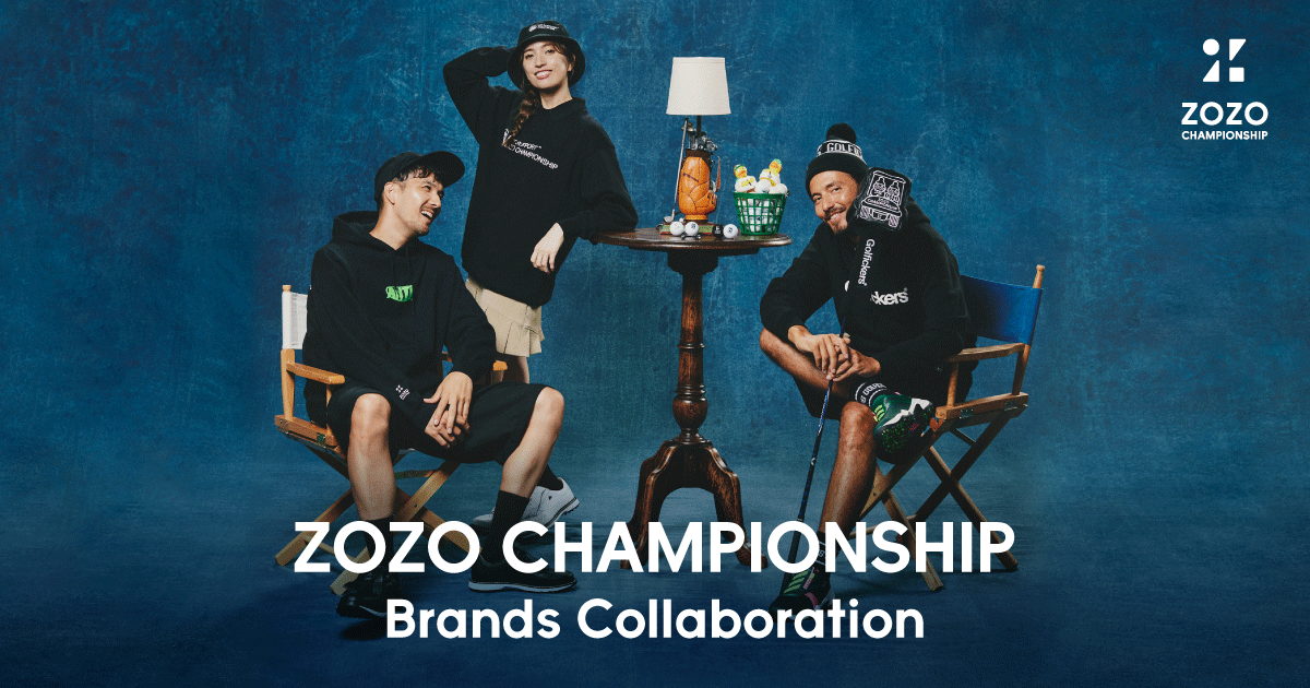 ZOZOGOLF】ZOZO CHAMPIONSHIP × 人気ブランドとのコラボアイテム登場！ - ZOZOTOWN