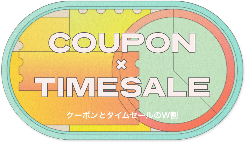 COUPON × TIMESALE
